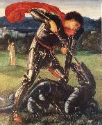 Sir Edward Coley Burne-Jones Saint George and the Dragon France oil painting artist